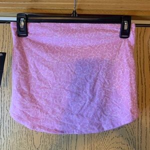 BUNDLE ONLY: Y2K Wild Fable Barbie Pink & White Floral Strapless Crop Top NWT